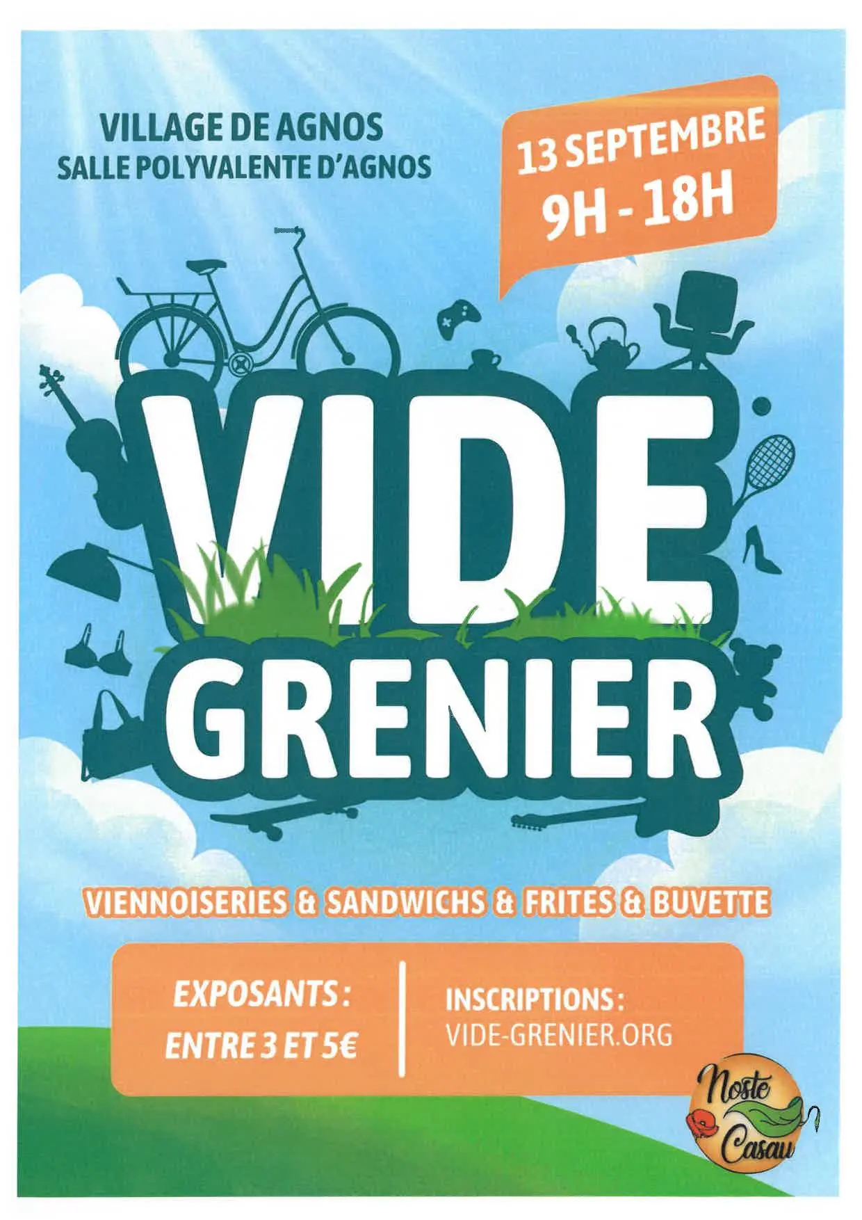 Vide grenier Agnos