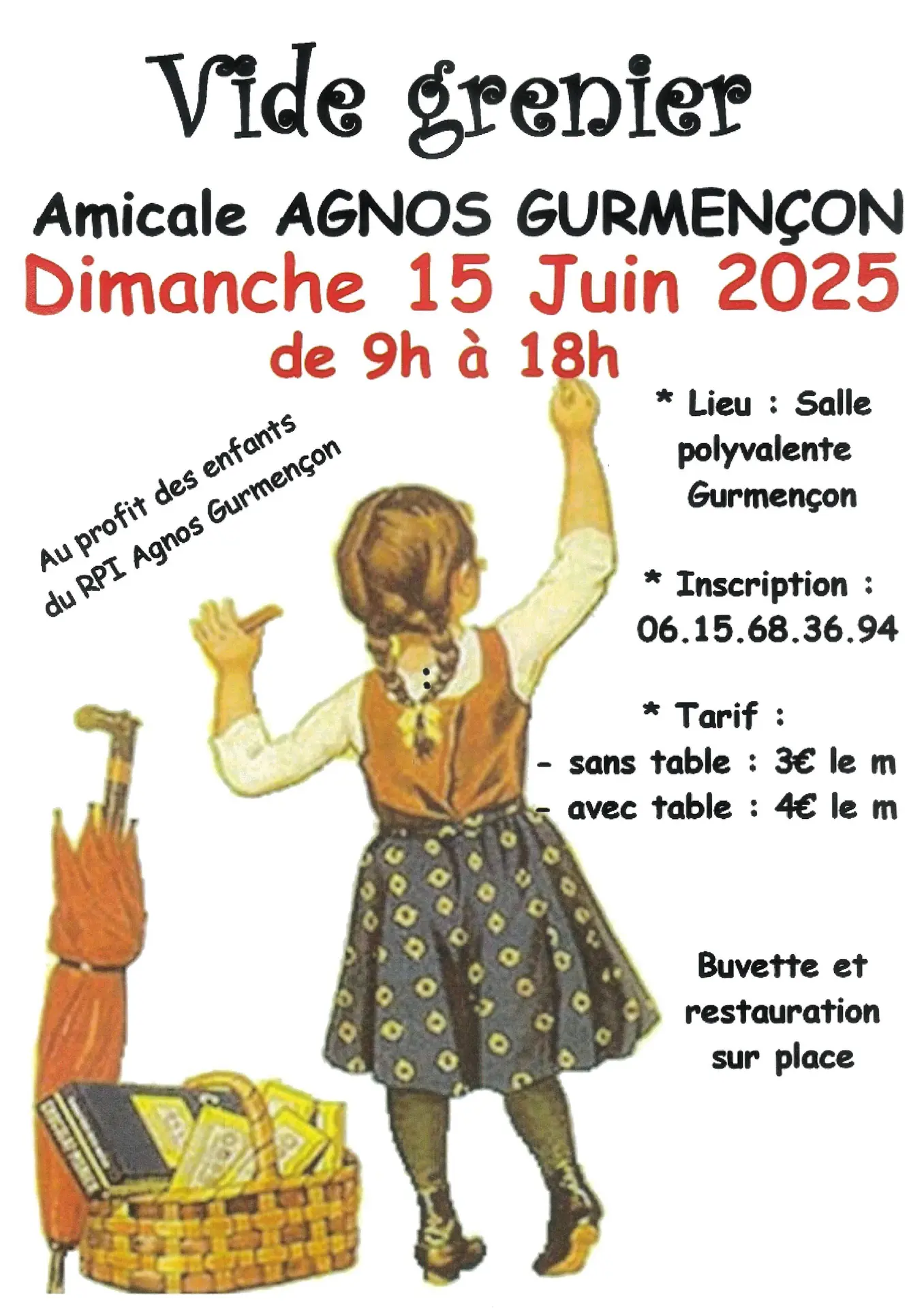 Vide grenier Gurmençon
