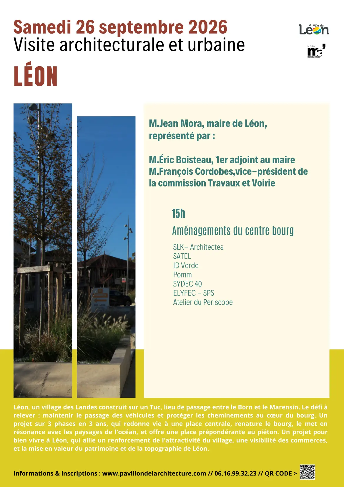 Visite archi Afficche Léon