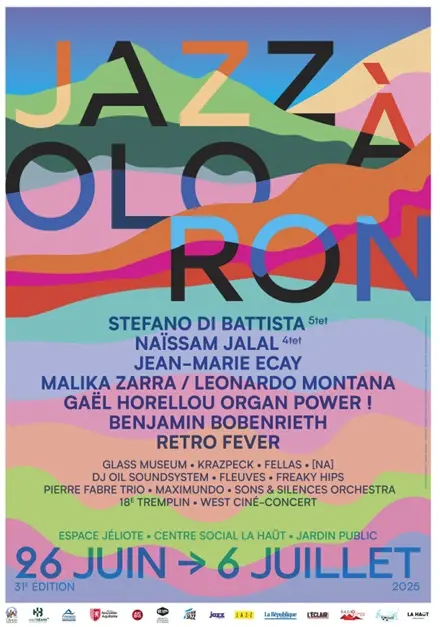 Visuel  Festival Jazz à Oloron