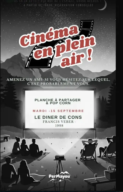 ciné en plein air