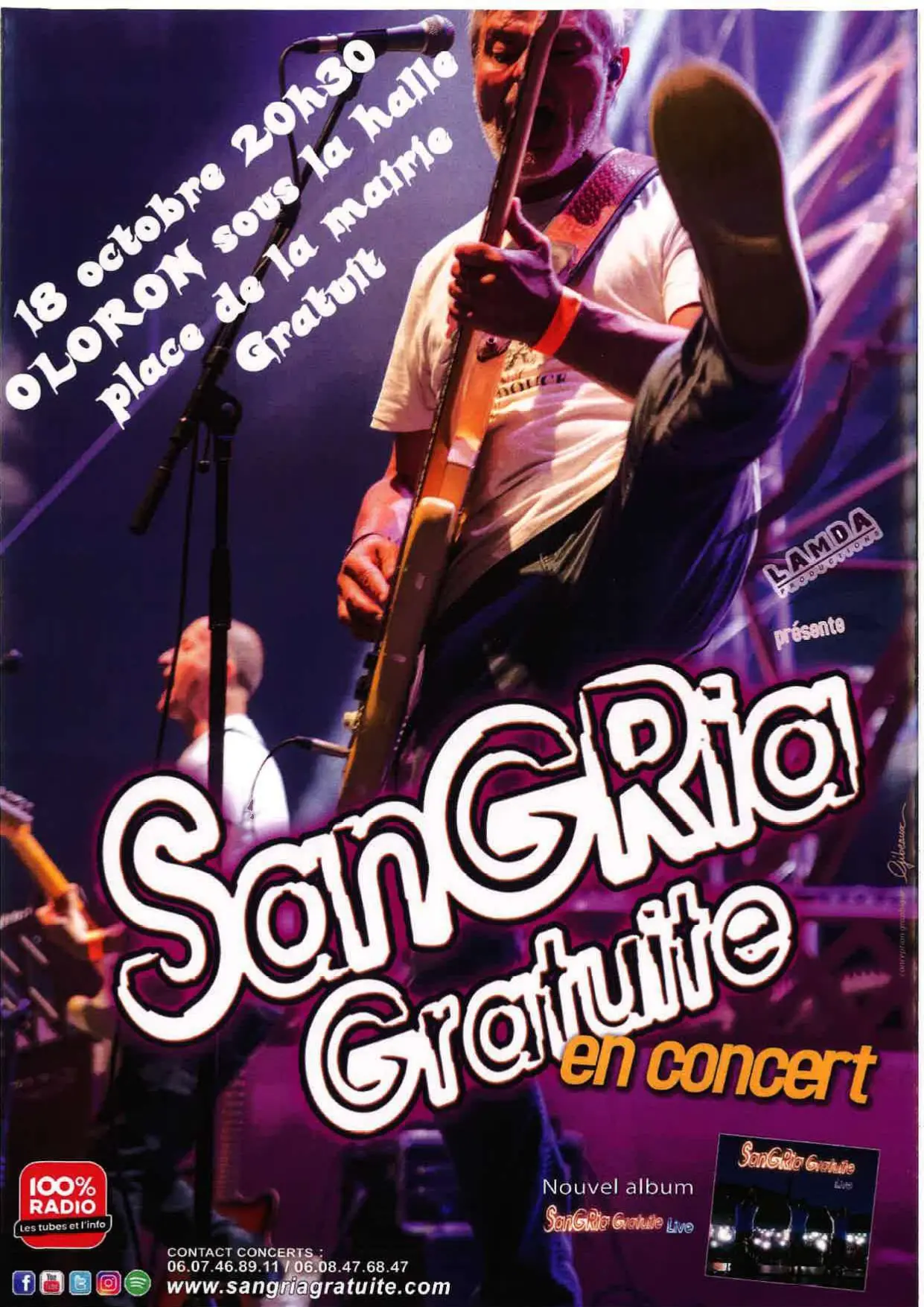 concert sangria gratuite