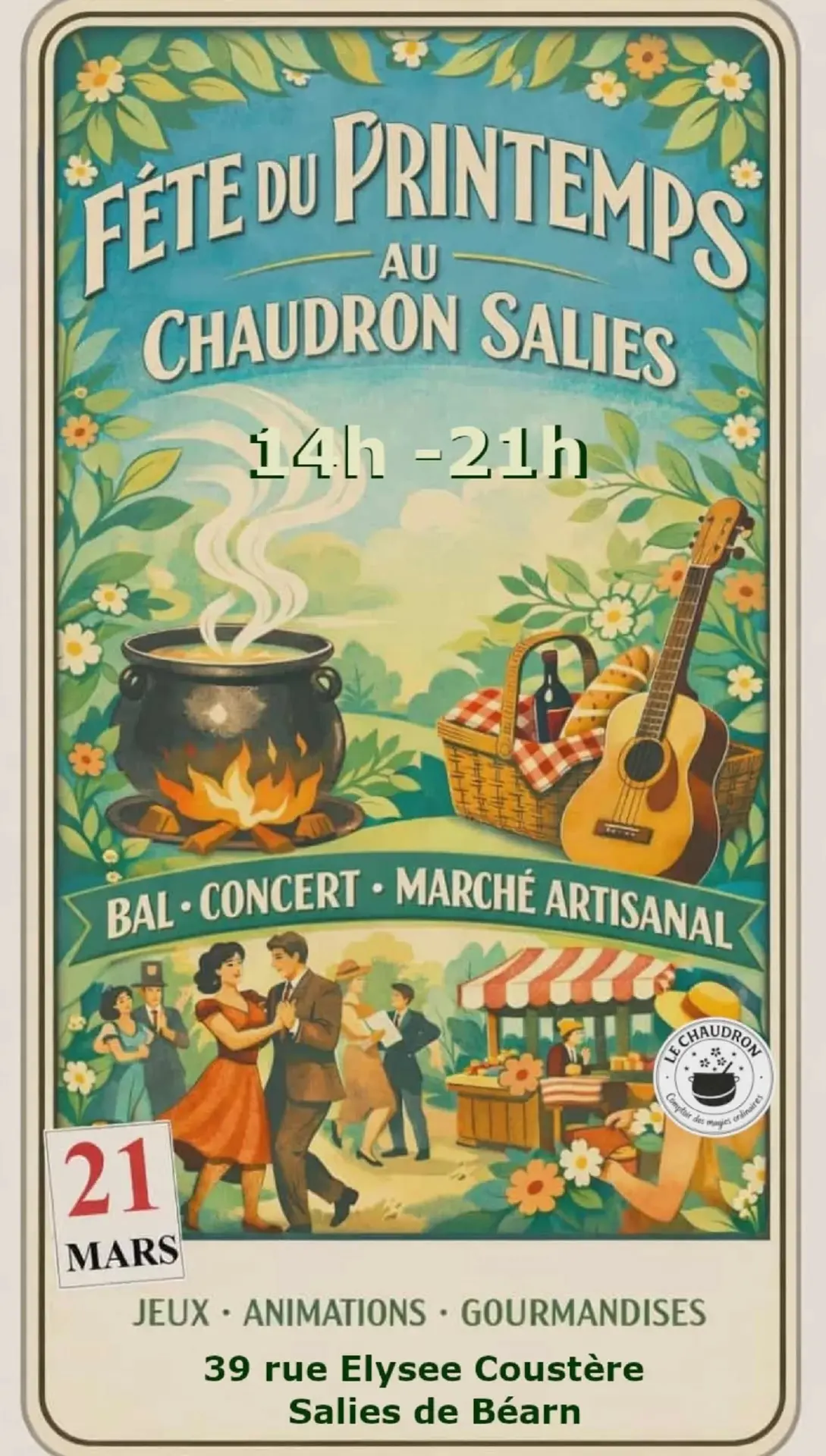 Fête du printemps au chaudron