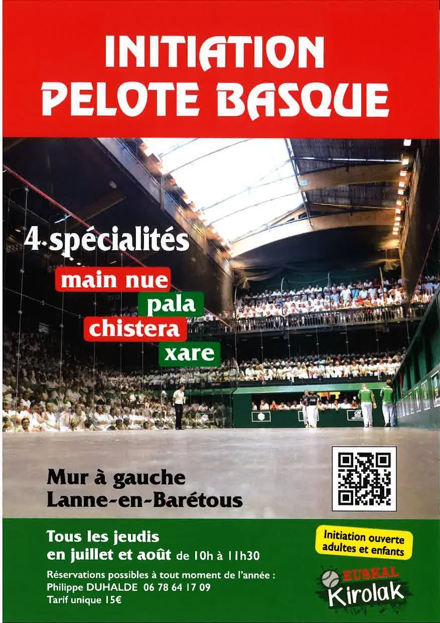 initation pelote basque