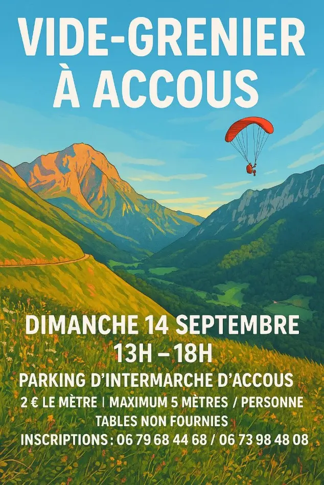 vide grenier accous