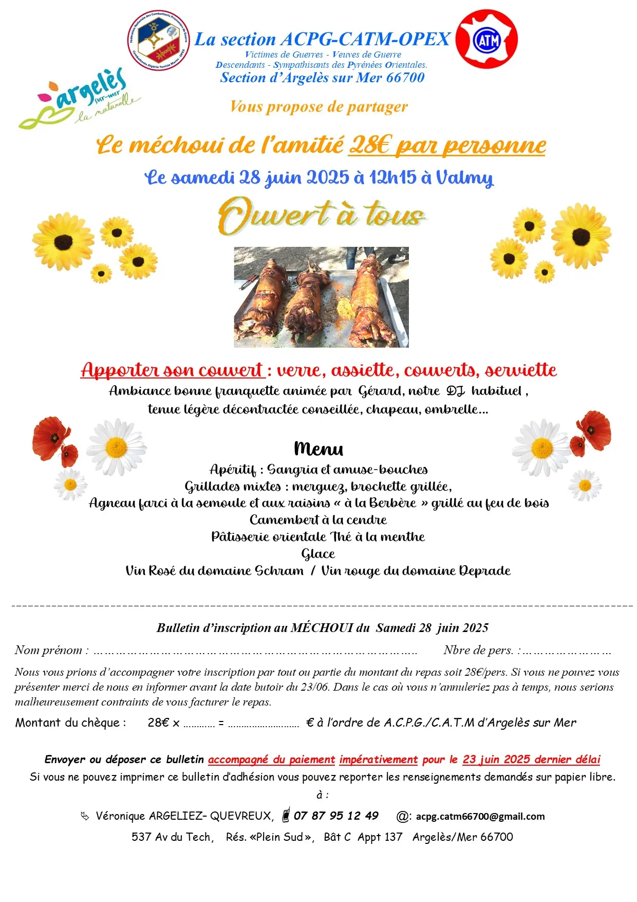 MECHOUI ACPG CATM OPEX d'Argelès sur Mer