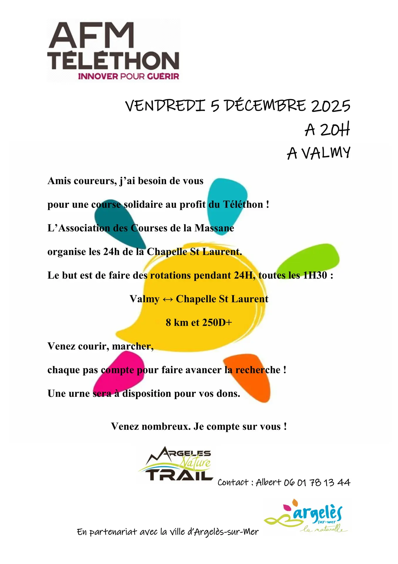 Affiche course de la Massane