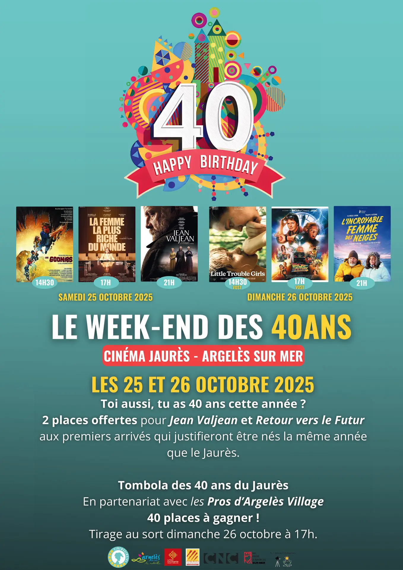 40ans Jaurès (Affiche (portrait A3))