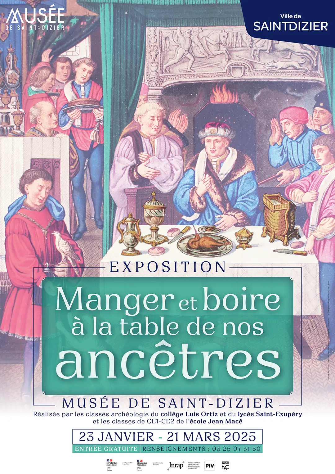 Exposition à la table de nos ancêtres