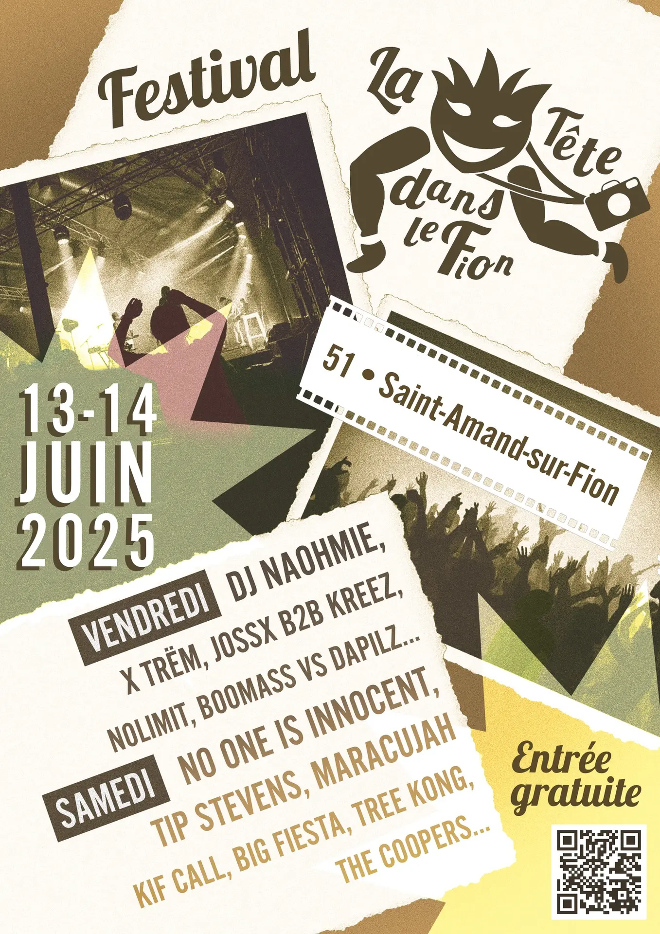 LA TETE DANS LE FION