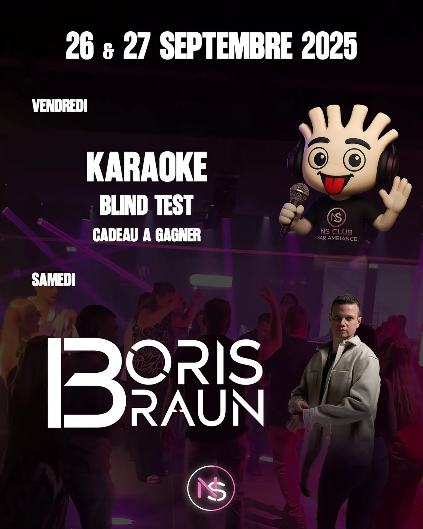 KARAOKE - BLIND TEST - DJ au NS CLUB
