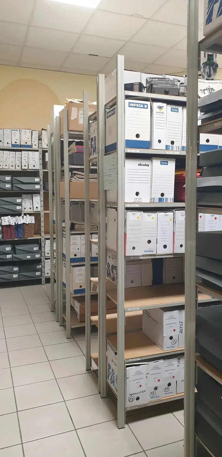 ©AMSD, AD - Visite des Archives municipales de Saint-Dizier