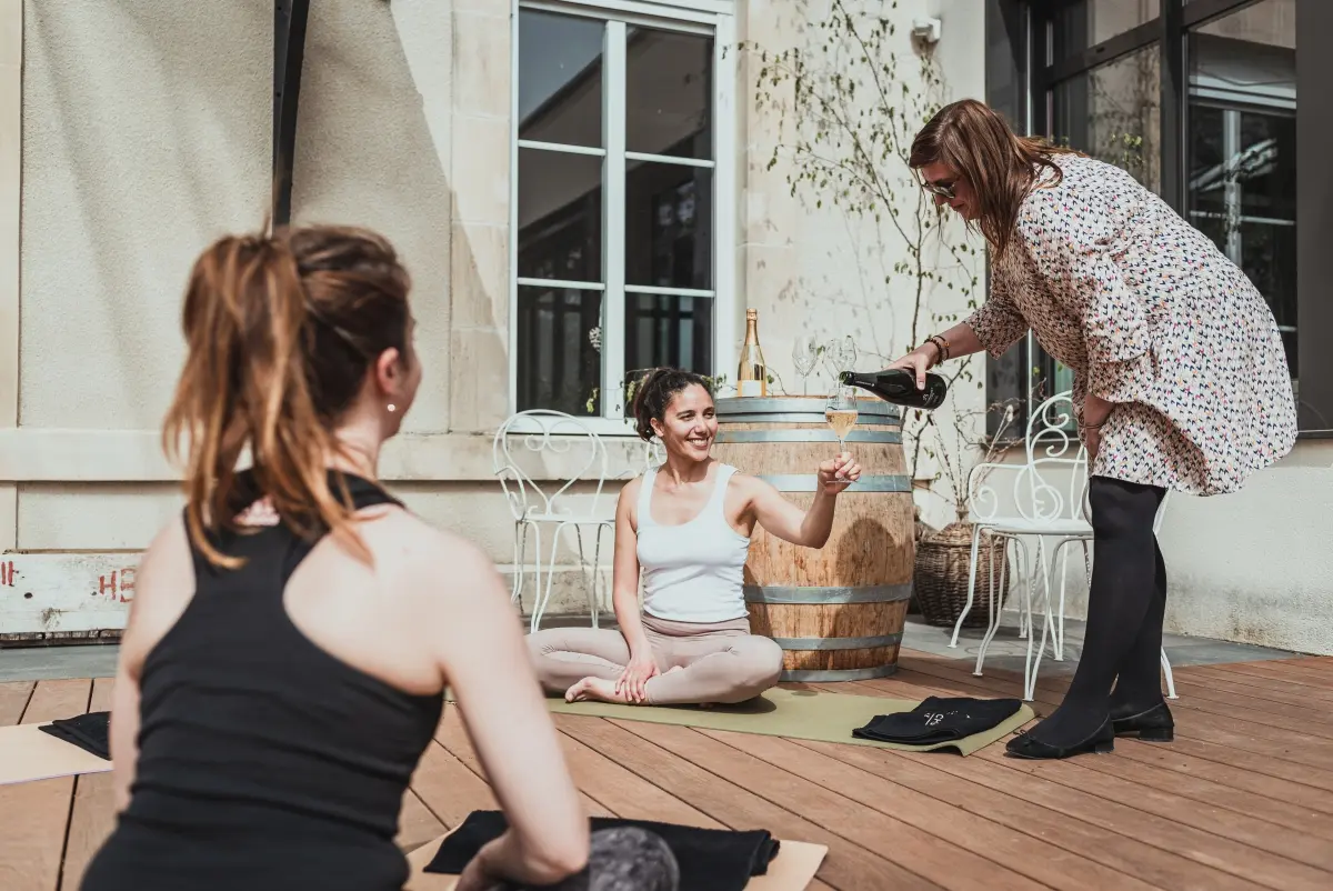 Yoga Champagne - Champagne Louis Brochet