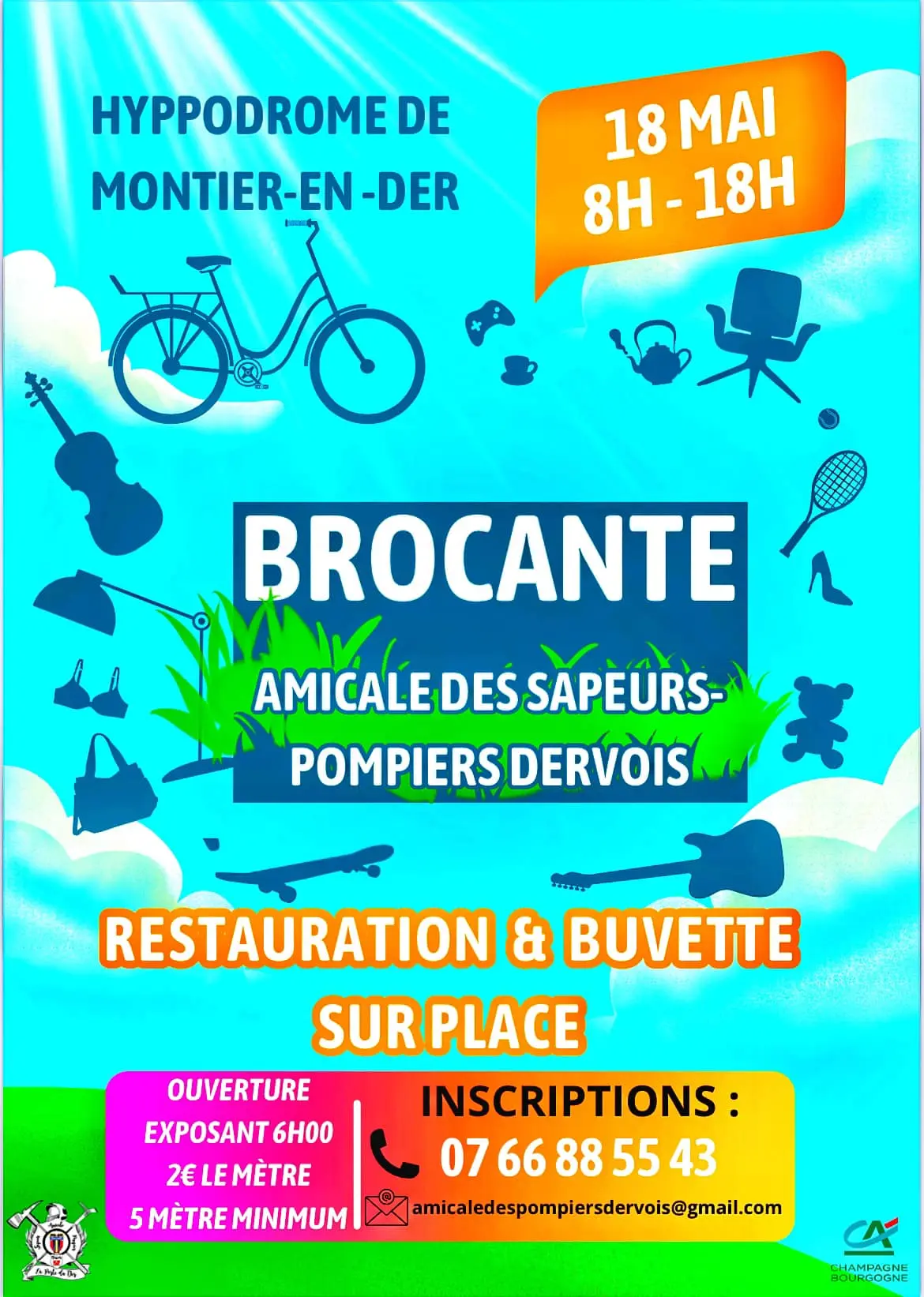 Brocante des sapeurs pompiers