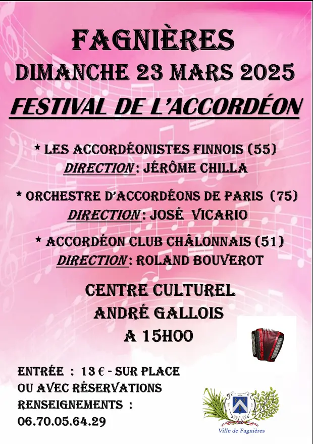 Festival de l'accordéon - Fagnières 2025