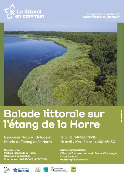Balade Littorale sur l'étang de la Horre