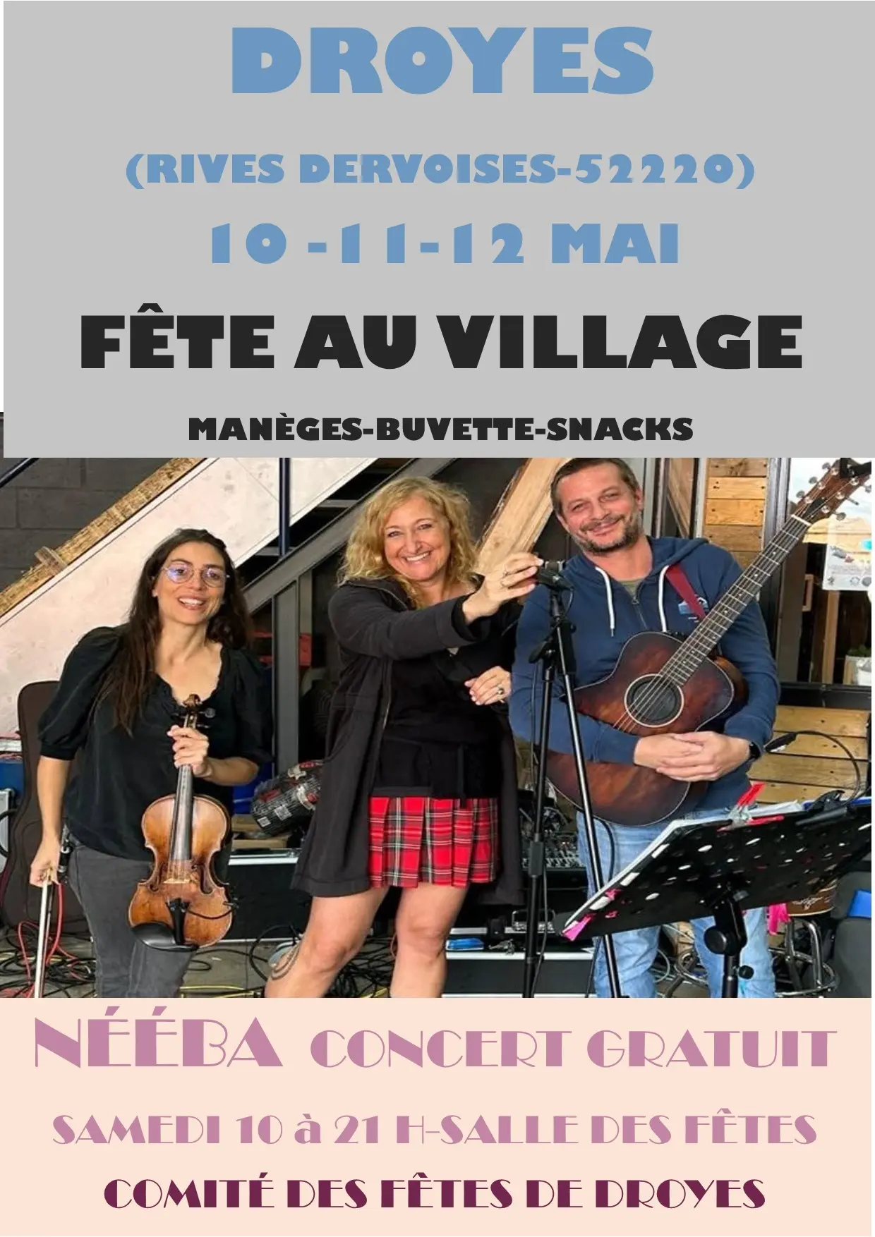 Fête au village
