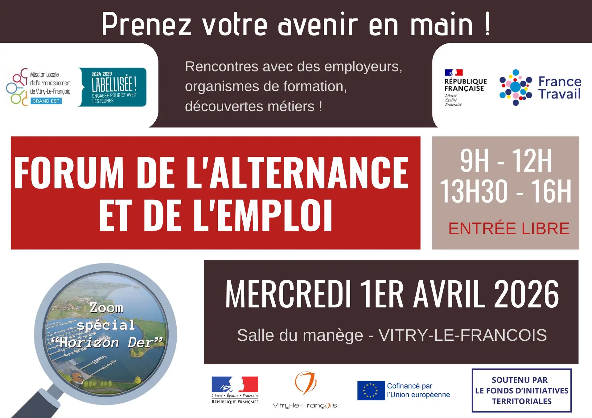 Forum de l'emploi - Mission Locale Vitry-le-Frs