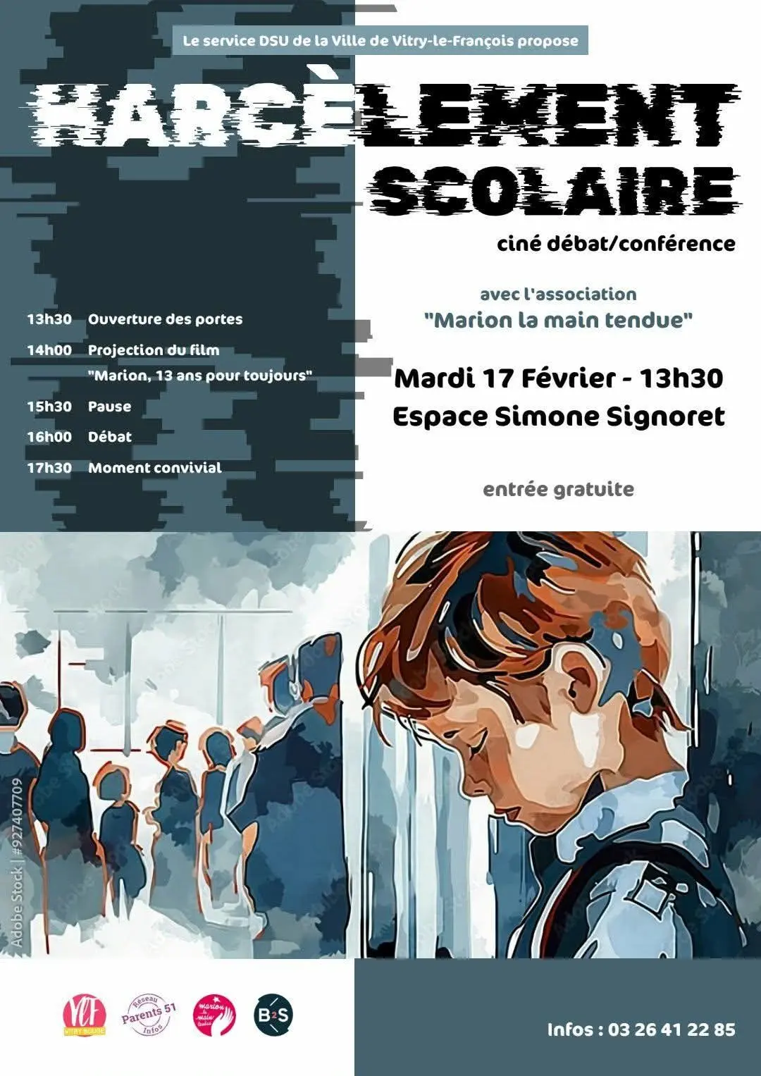 Harcelement scolaire - DSU Ville Vitry-le-Frs