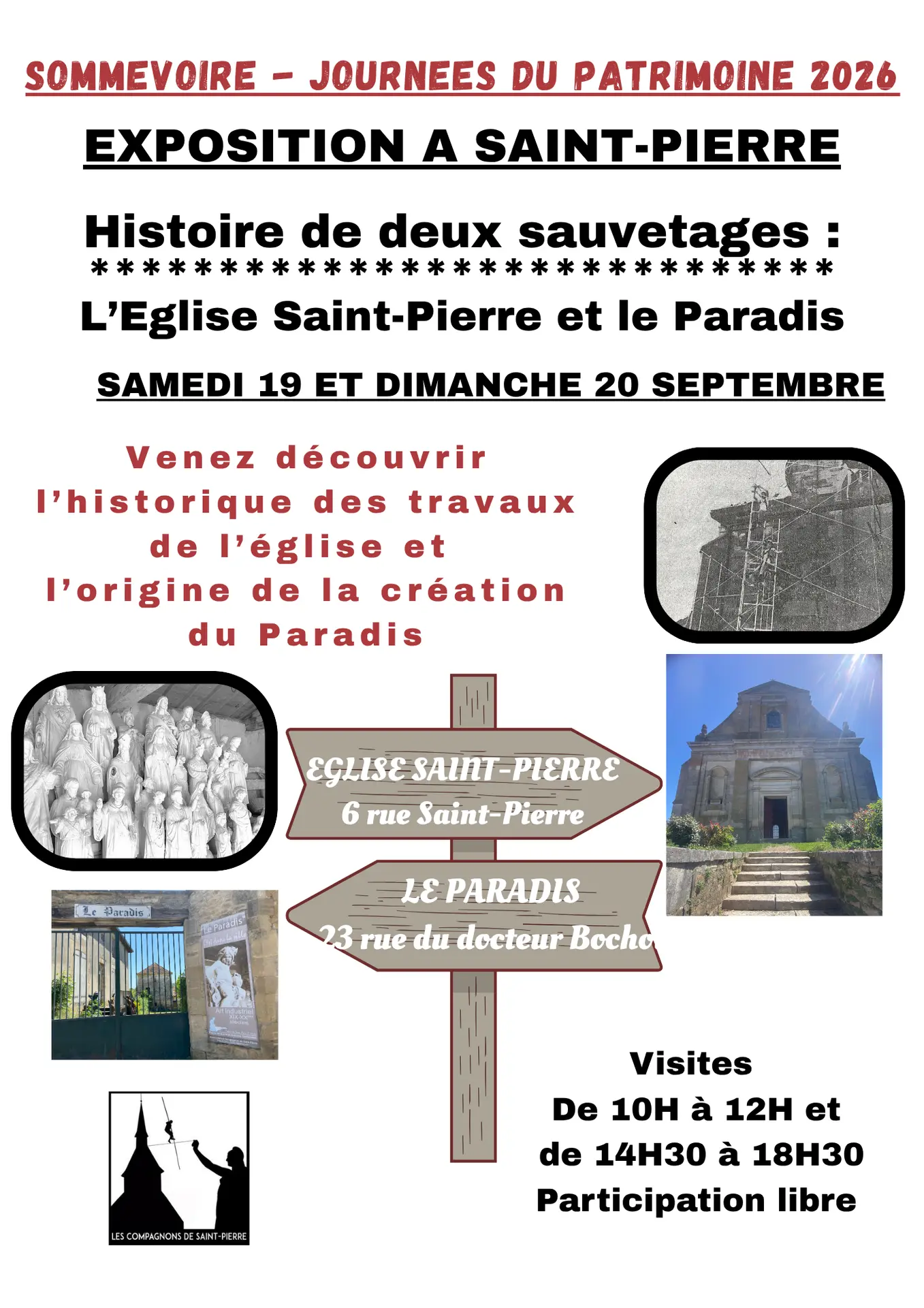 JOURNEE DU PATRIMOINE SOMMEVOIRE
