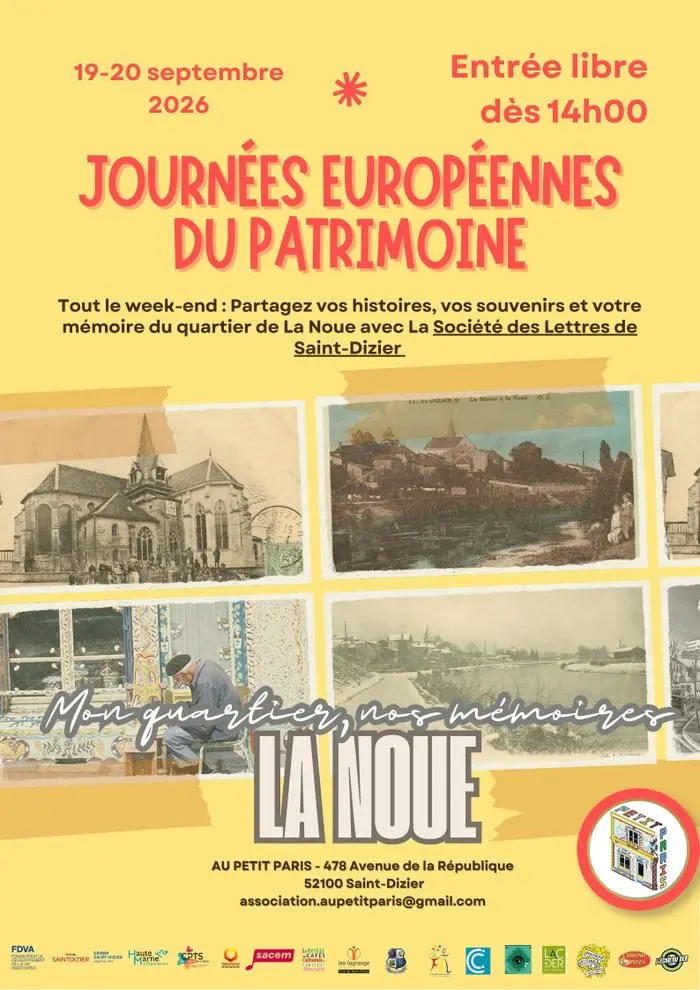 LA NOUE STE DES LETTRES DE ST DIZIER