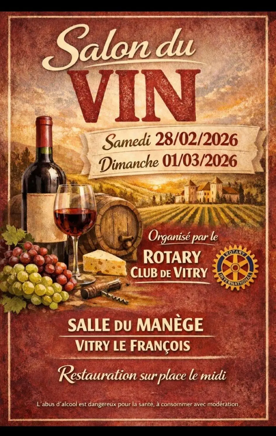 Salon du vin - Rotary Club de Vitry
