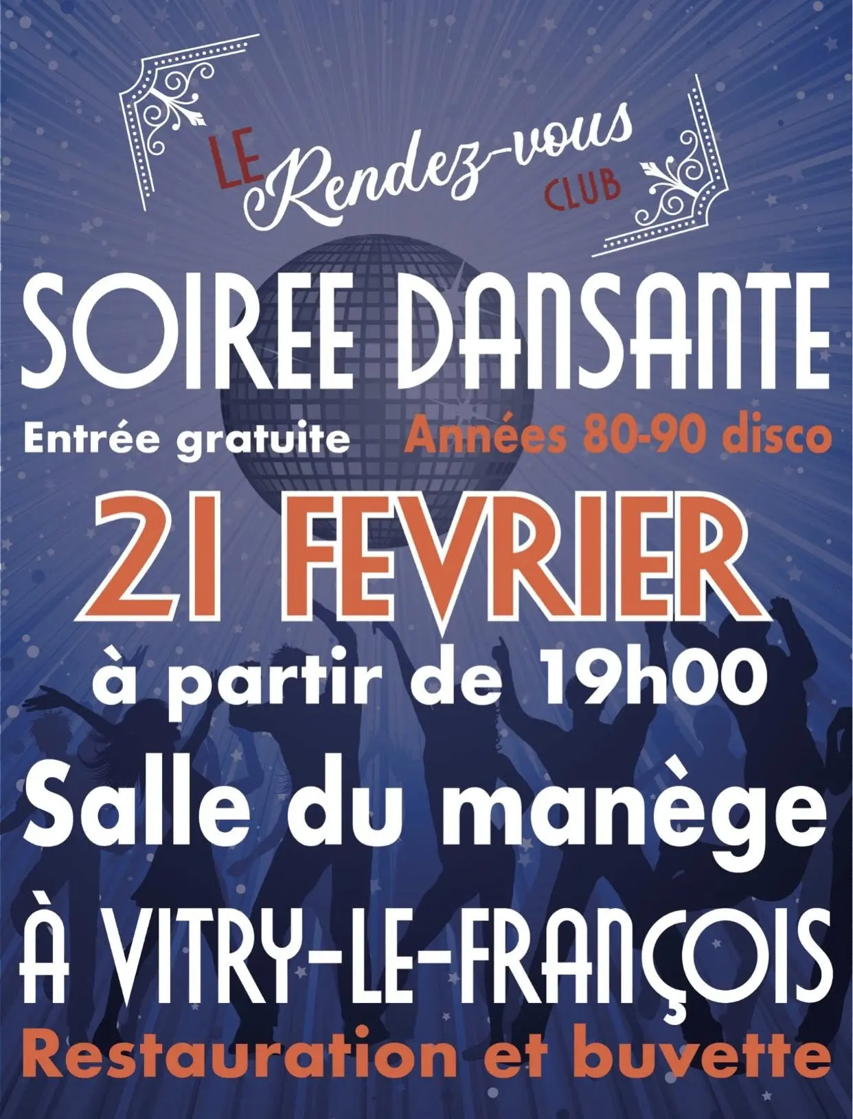 Soirée dansante - Le Rendez-vous Club