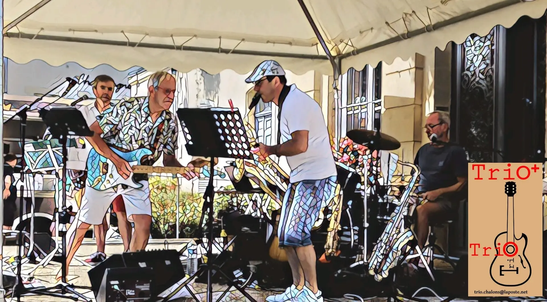 concert trio + sixties