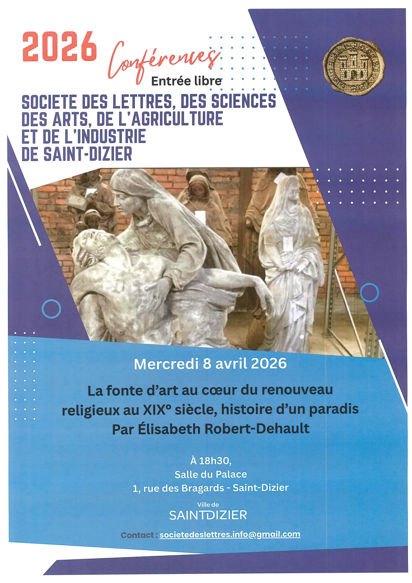 conférence société des lettres
