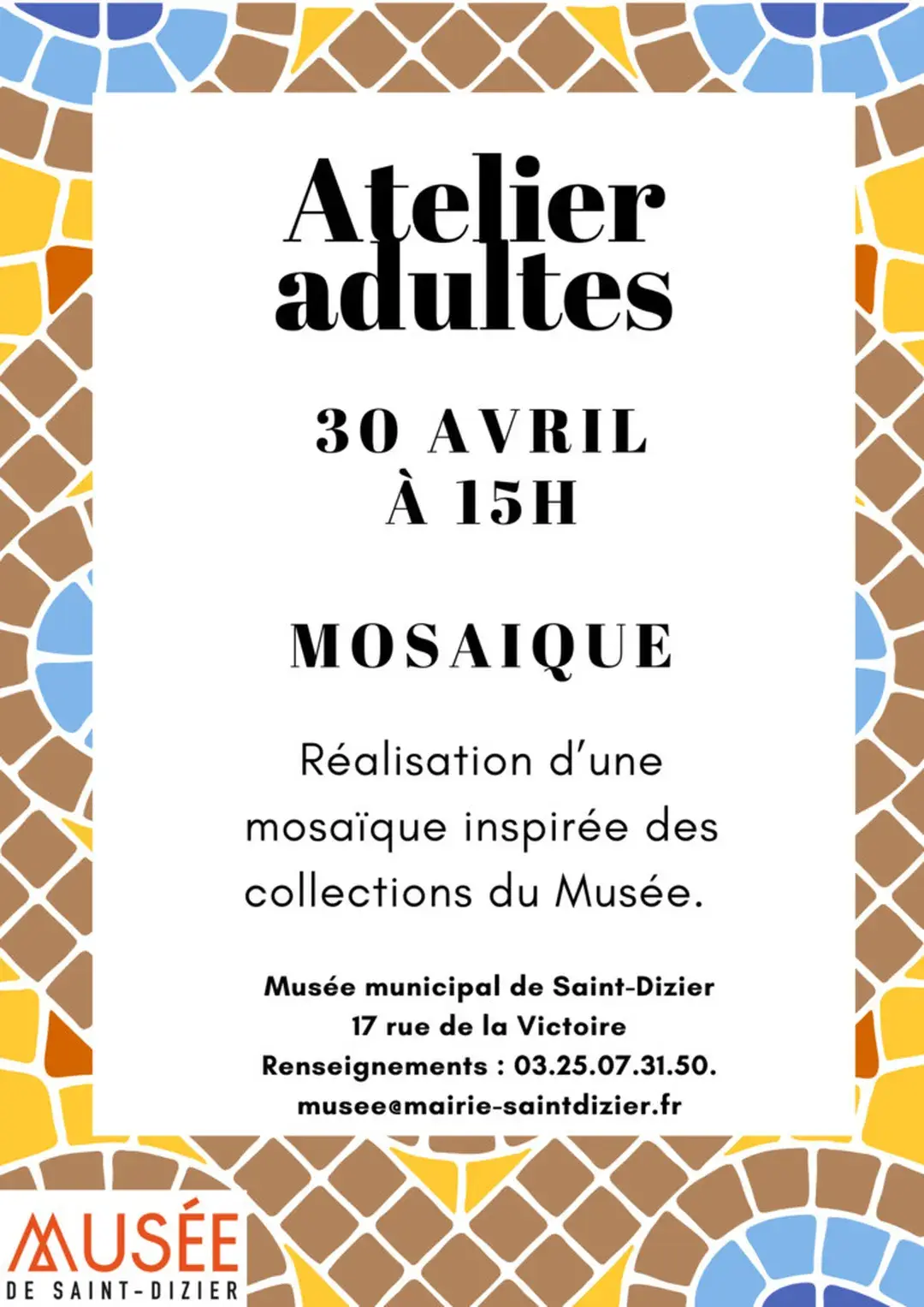 Atelier mosaïque