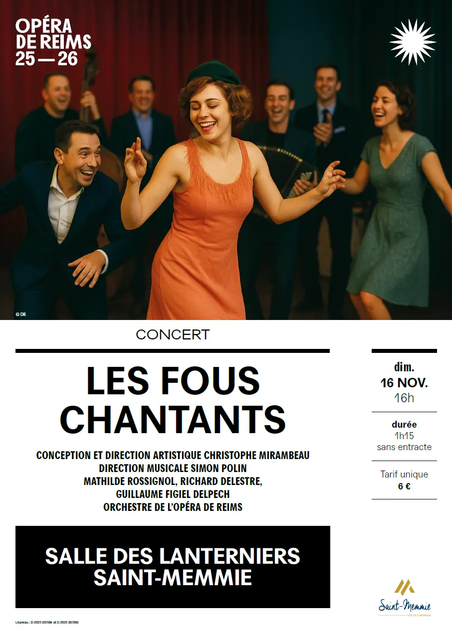 Spectacle Les Fous chantants