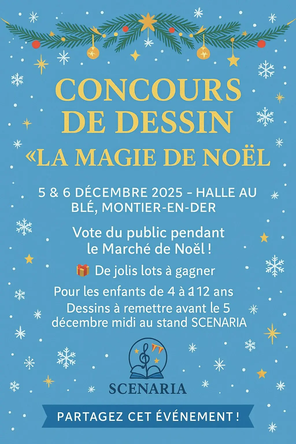 marché de noël Montier