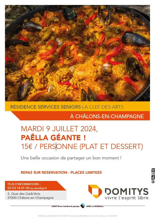 paella-geante-residence-domitys-chalons