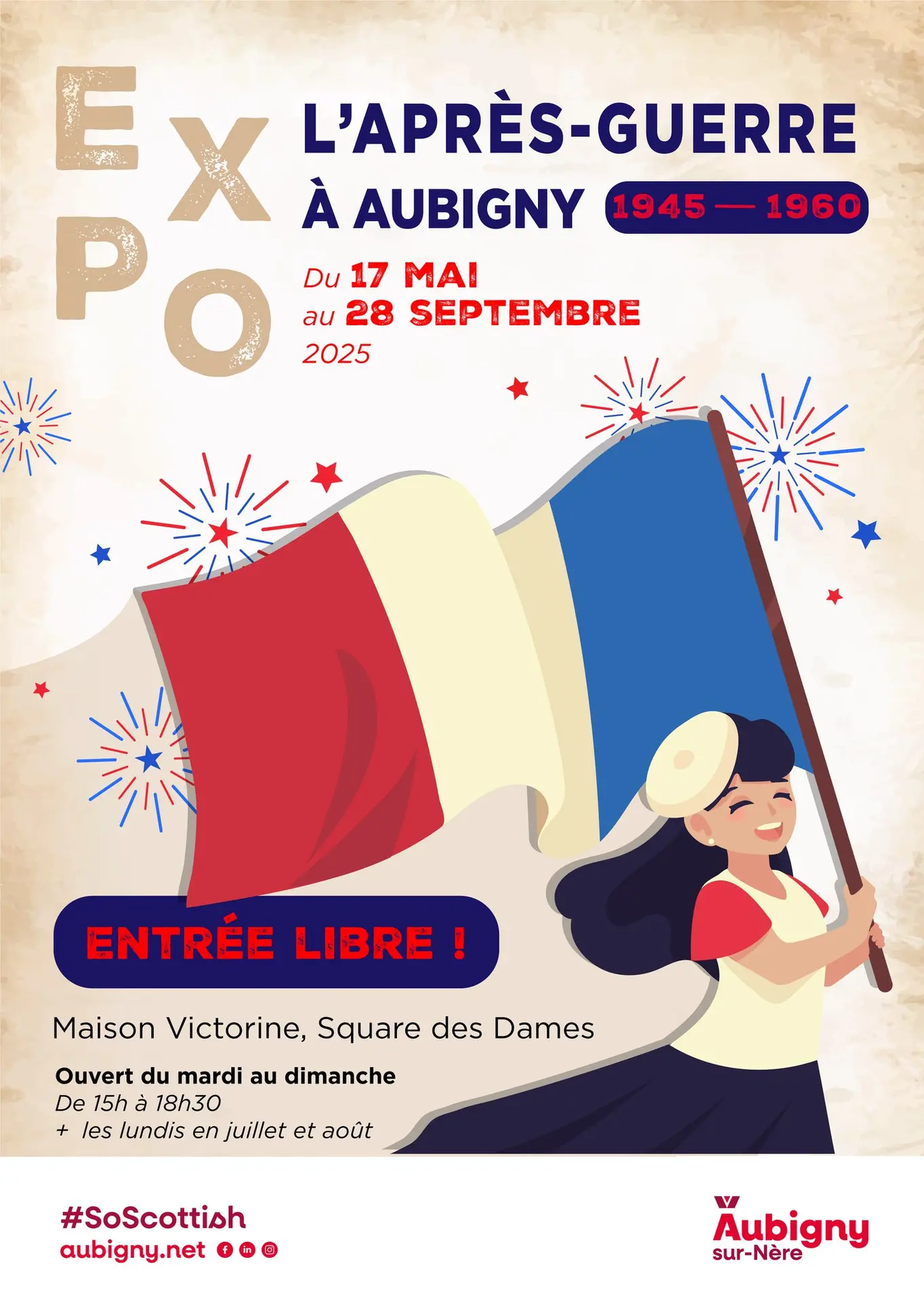 Affiche - Expo - Aubigny