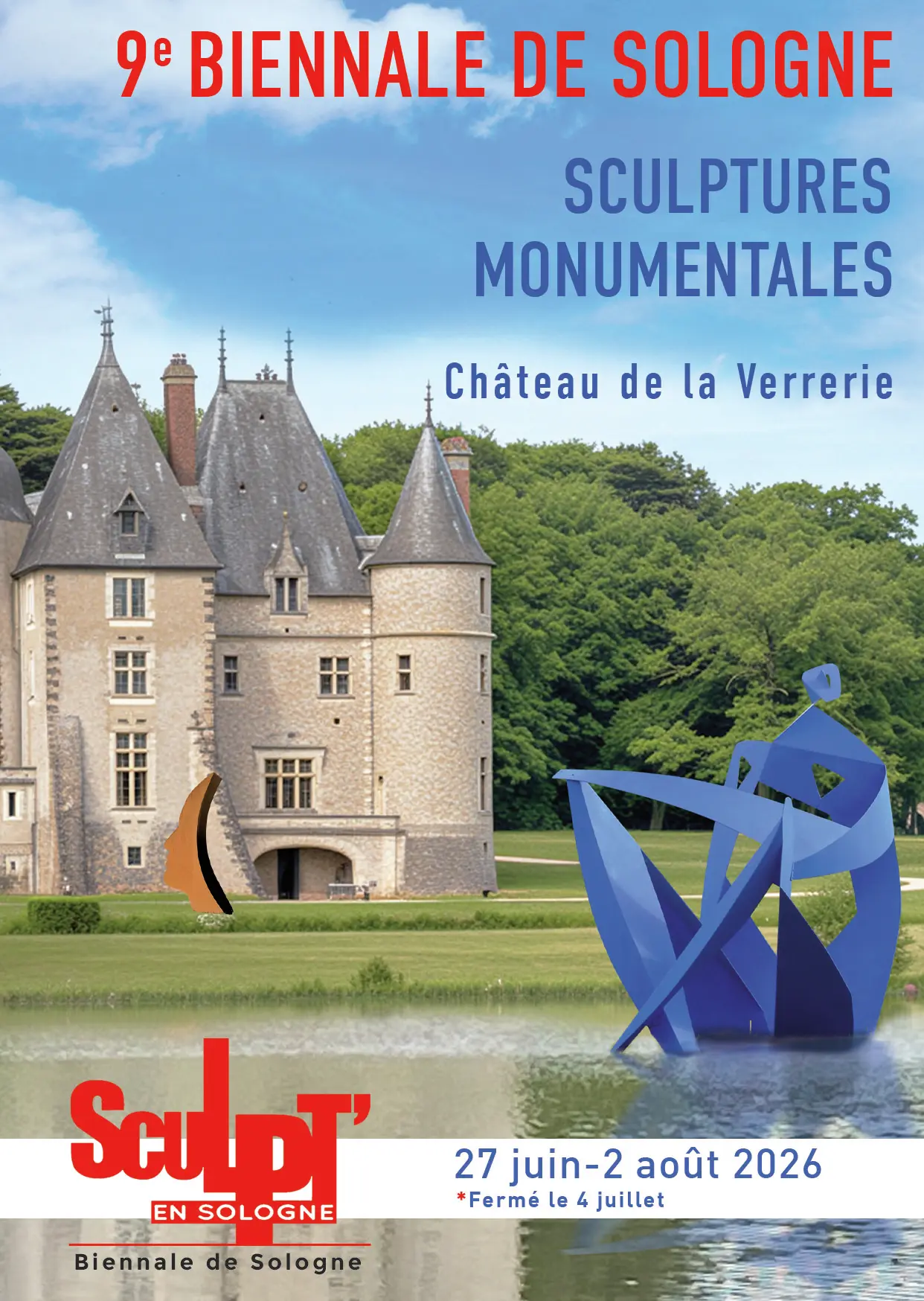 Affiche Sculp' en sologne