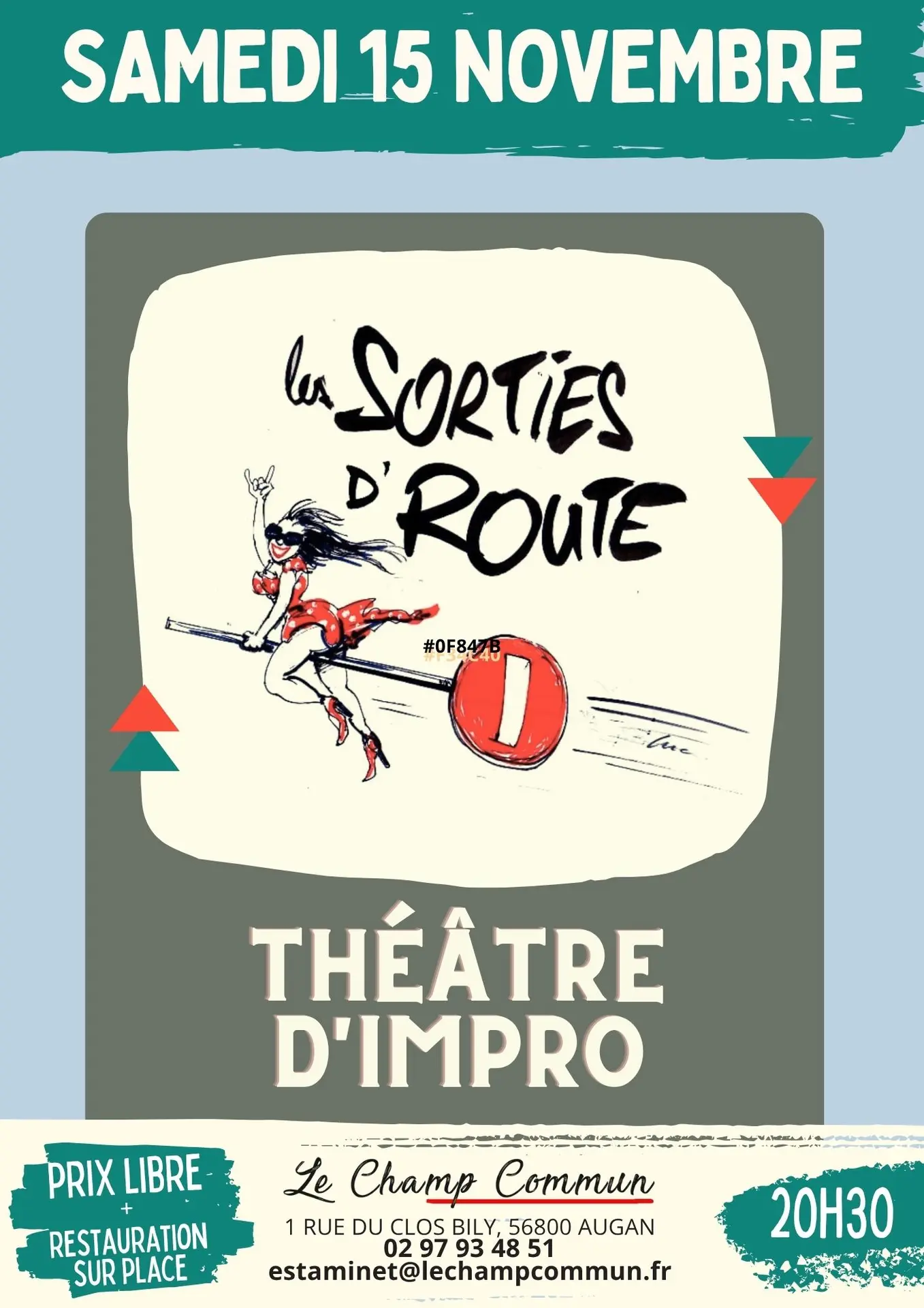 THÉÂTRE D'IMPROVISATION - Avec Les Sorties de route