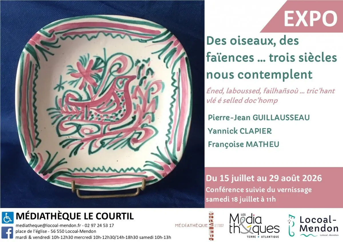 Exposition de faiences de Quimper