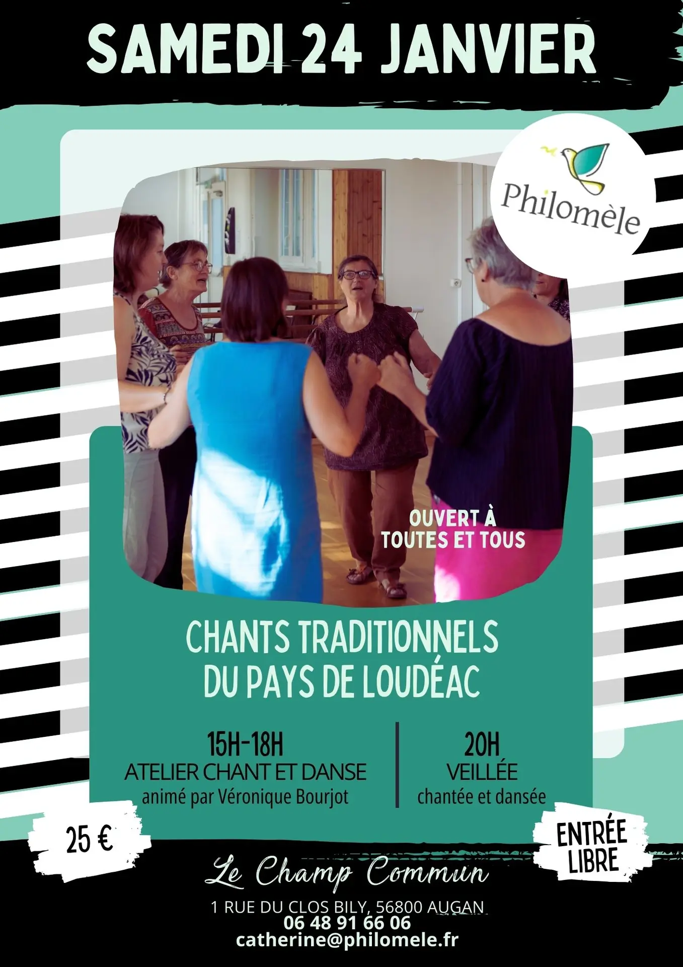 Atelier et veillée de chants traditionnels