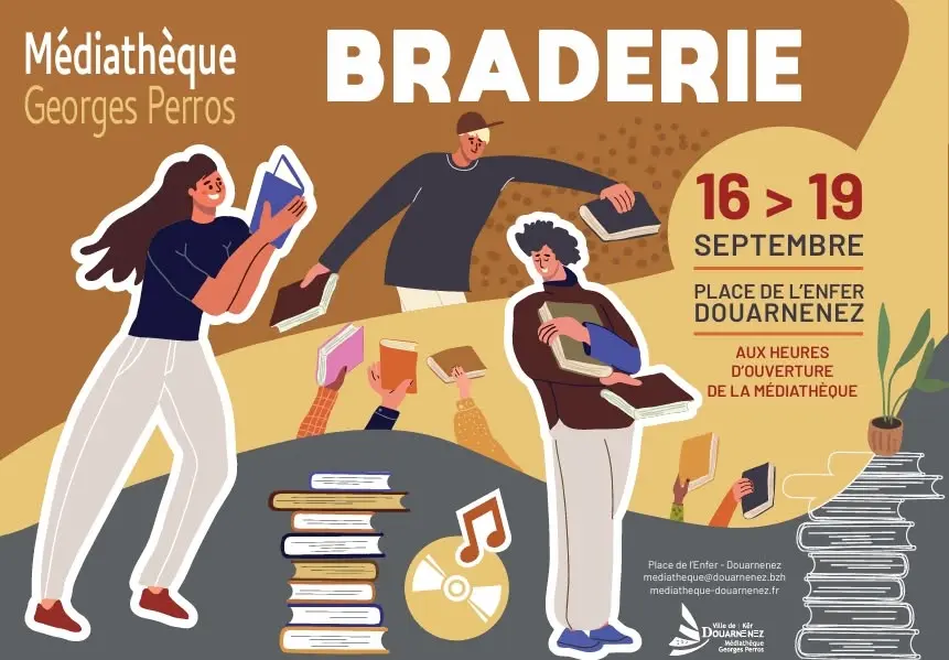 Braderie médiathèque