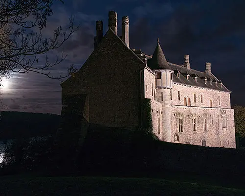 Balade nocturne dans le parc de la Roche-Jagu