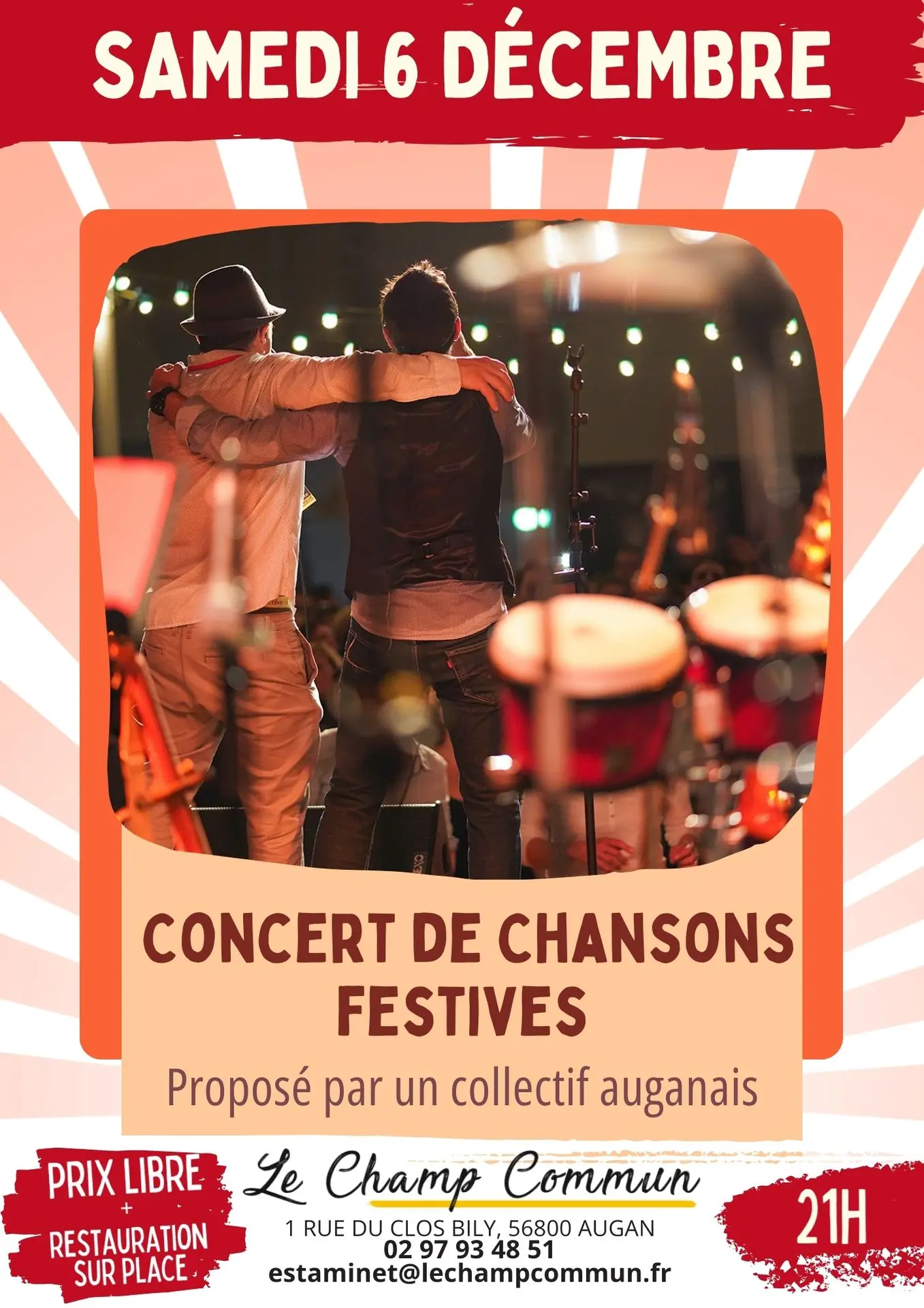 Concert de chansons festives