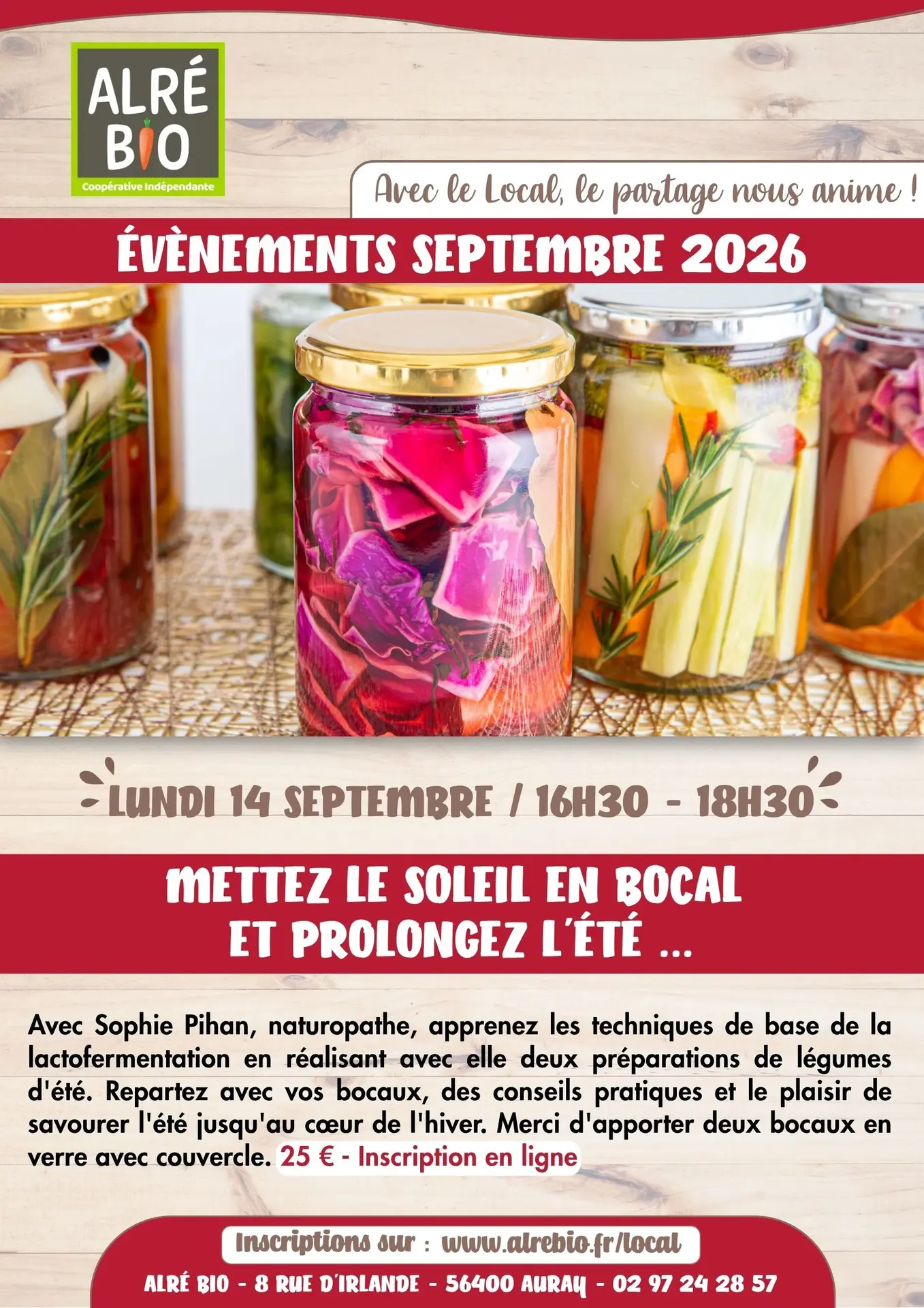 2. Cuisine lactofermentation