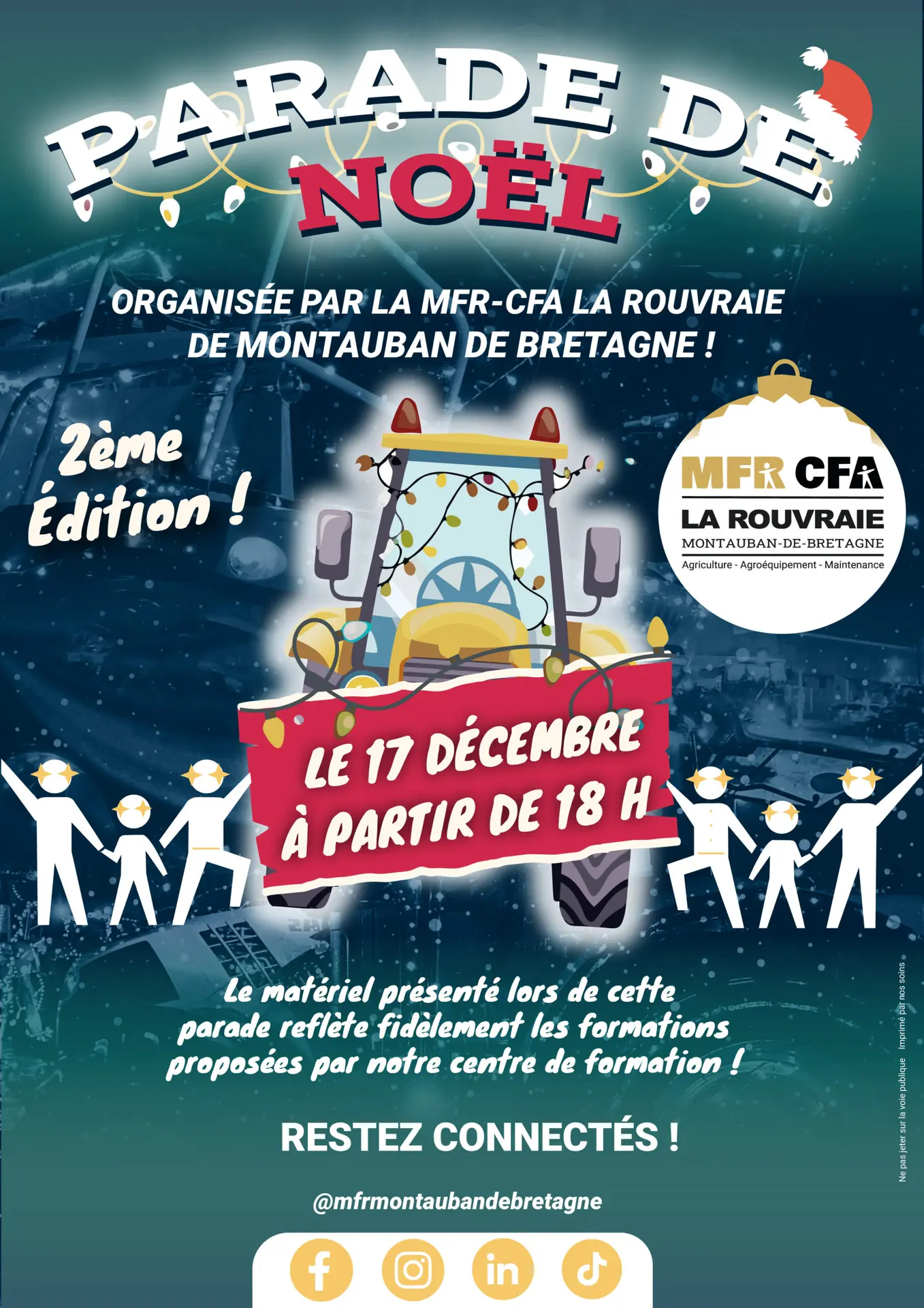 affiche parade de Noel 2 ème édition V2