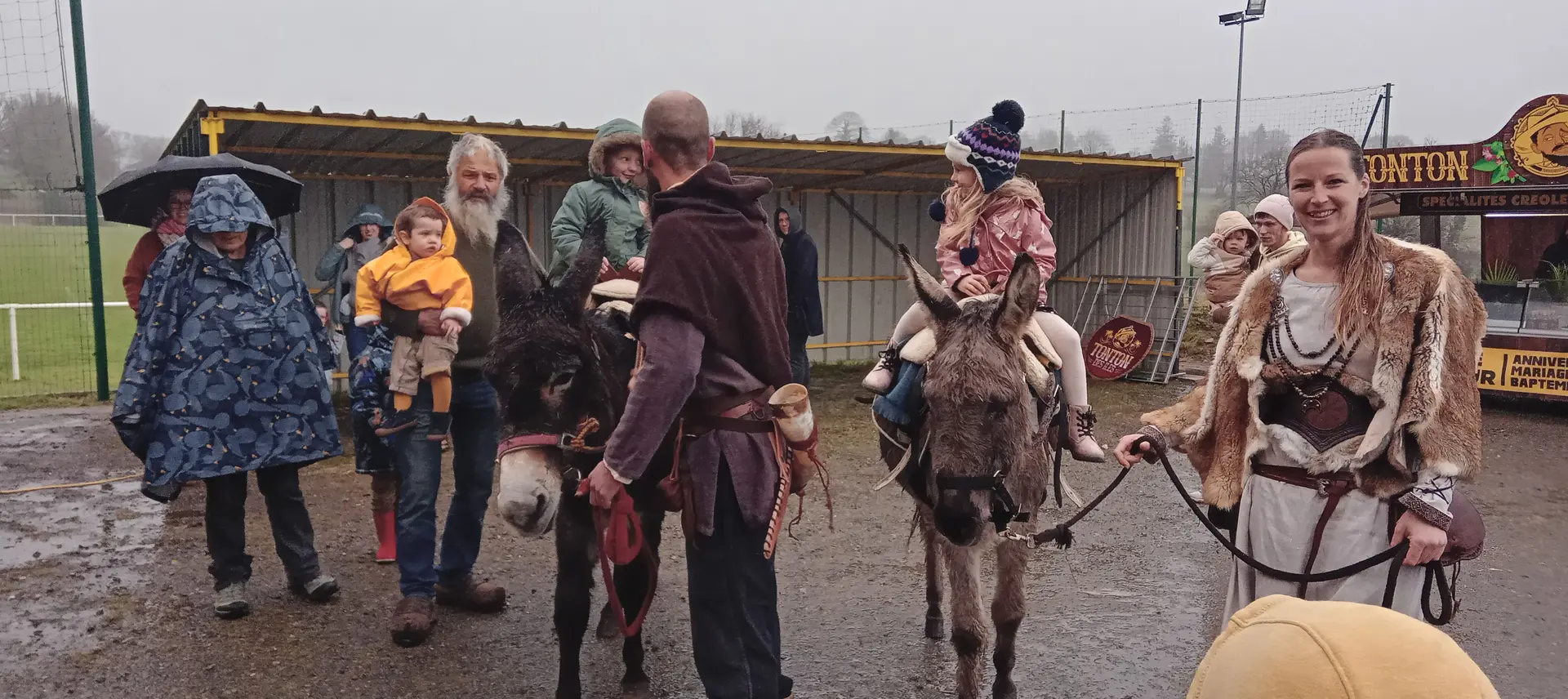 Balade à dos d'ânes