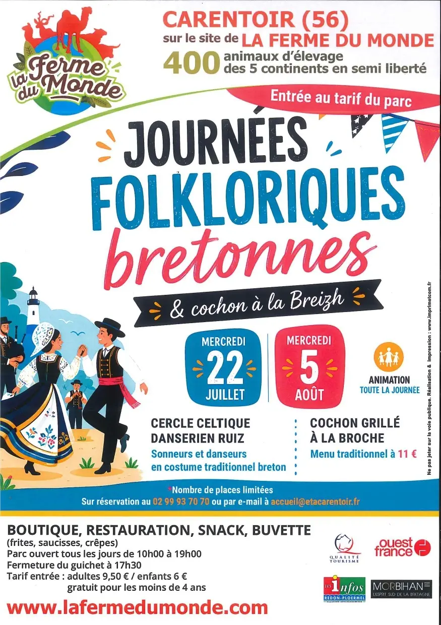 Journées folkloriques à Carentoir