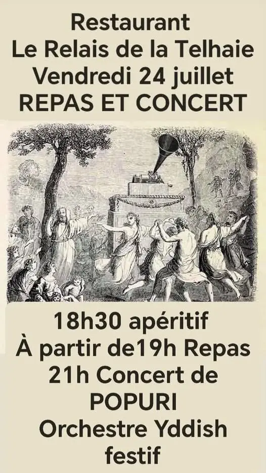 24.07 Repas-concert à La Telhaie