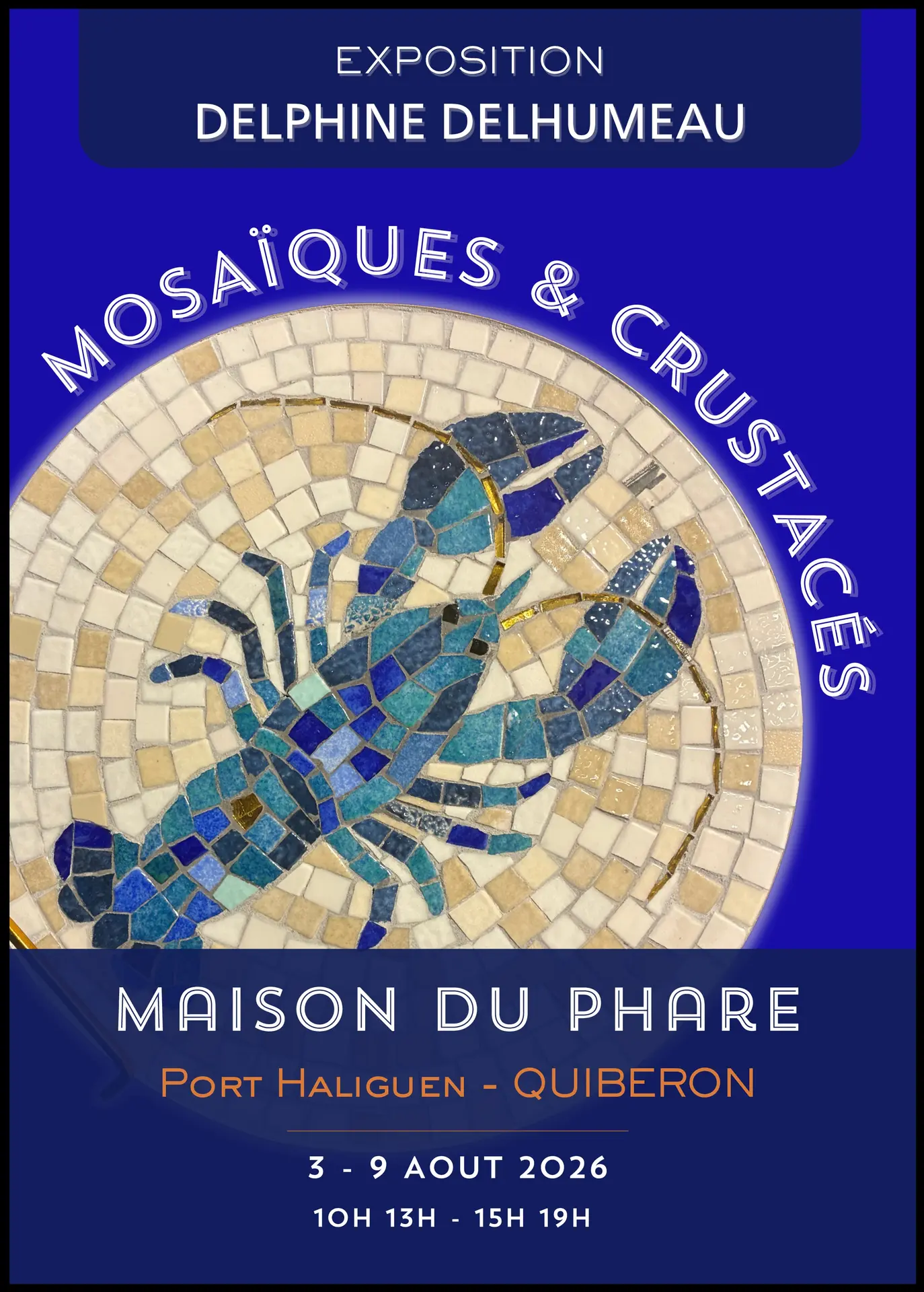 26.08.03 Mosaiques et crustacés