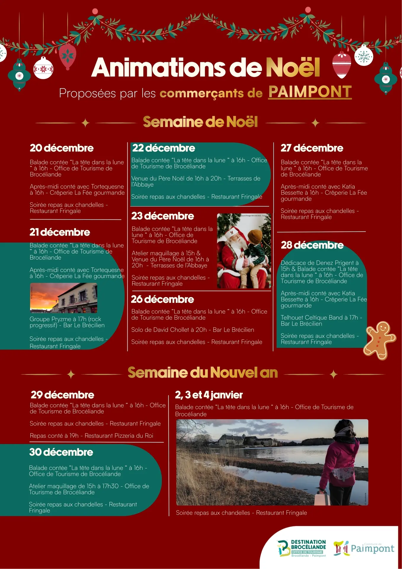 AFFICHE - Programme animation de Noël - 1