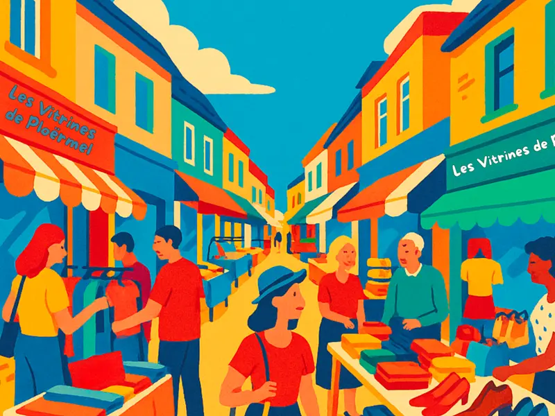 AFFICHE BRADERIE PLOËRMEL - 1