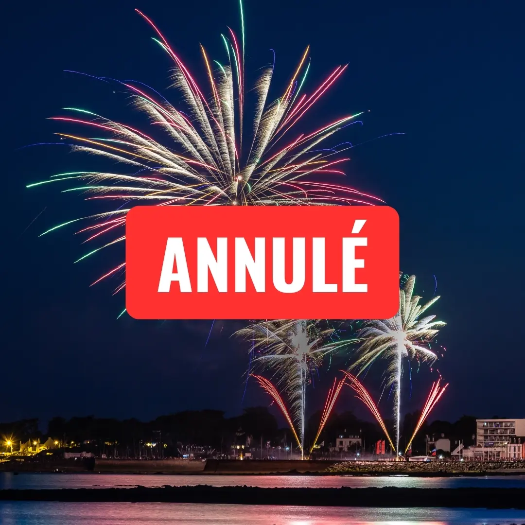 Feu d'artifice Carnac 14 aout ANNULÉ